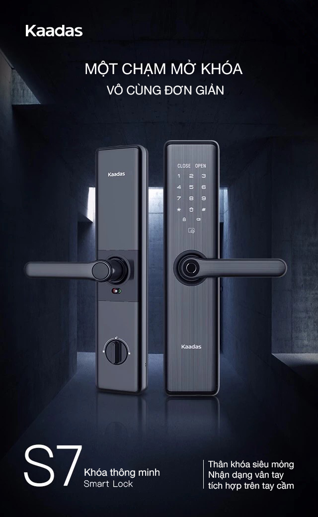 Khóa điện tử Kaadas S7 Khóa điện tử Kaadas S7